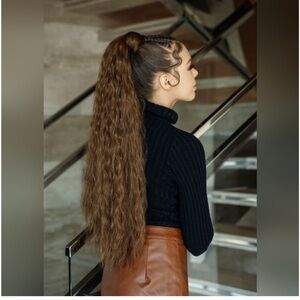 PrettyParty Ponytail Hair Extension CapriiWavey 26" Long Pony Tail
Ruby